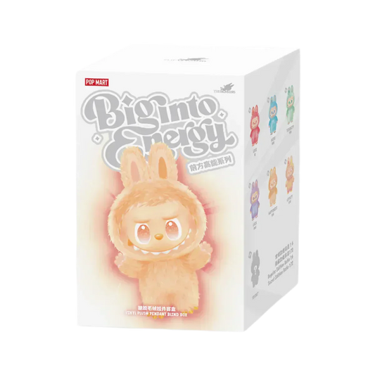 Pop Mart Labubu Big into Energy Series Vinyl Plush Pendant (1 Box)