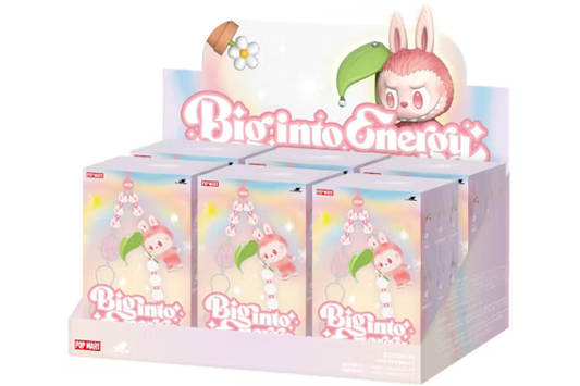 Pop Mart Labubu The Monsters Big into Energy Series Phone Charm Sealed Case (6 Blind Box)