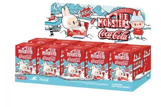 Pop Mart Labubu — The Monsters “Coca‑Cola” Series Sealed Case (12 Blind Box)