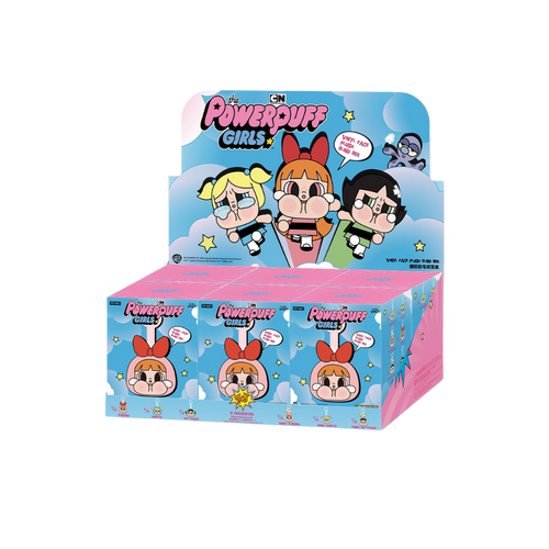 Pop Mart CryBaby x Powerpuff Girls Series Vinyl Face Plush Sealed Case