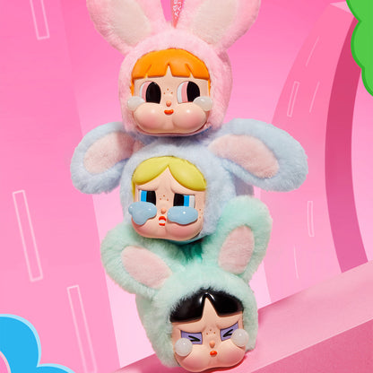 Pop Mart CryBaby x Powerpuff Girls Series Vinyl Face Plush Sealed Case